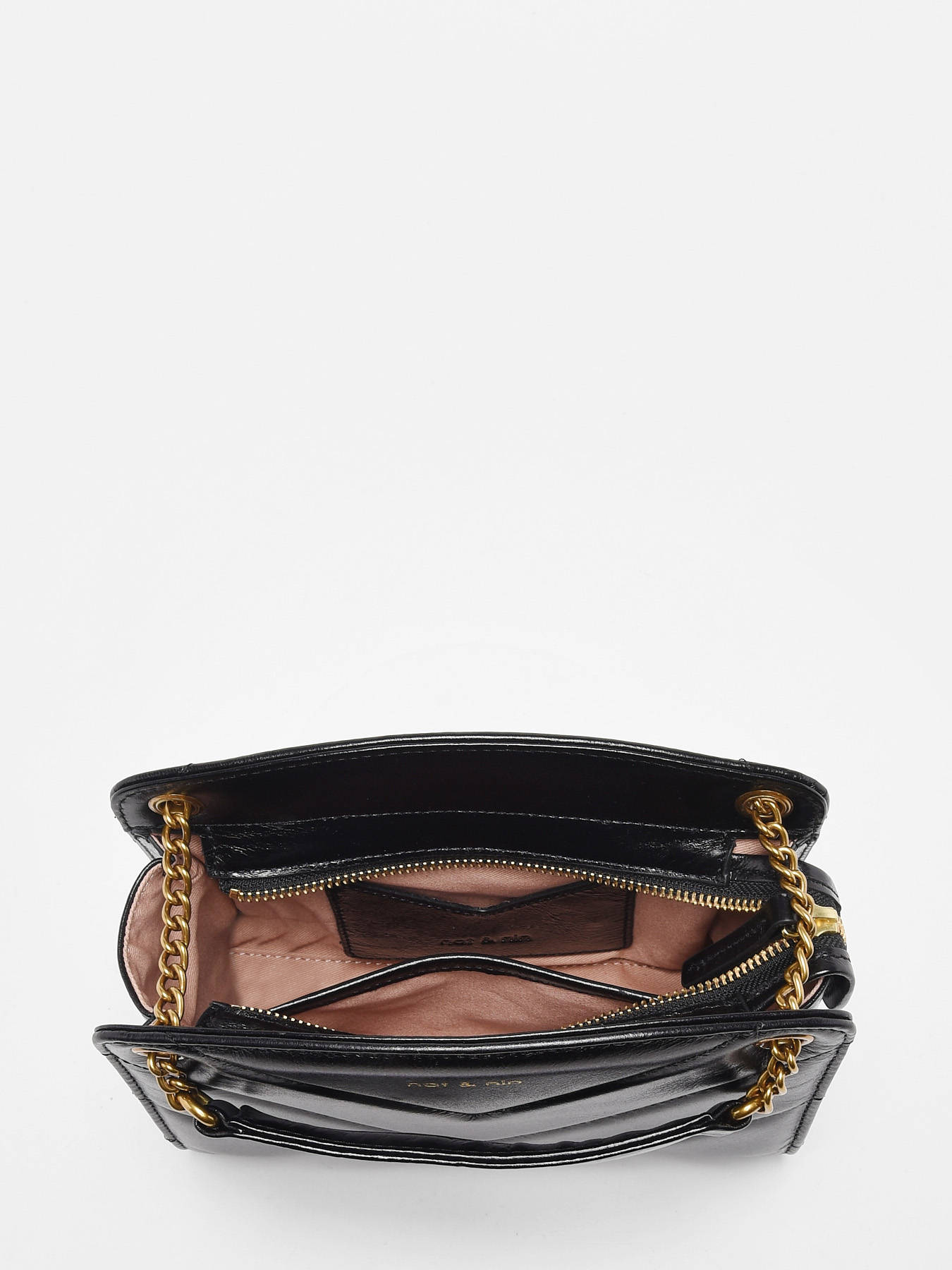 Sac bandoulire Mini Simone cuir NAT ET NIN