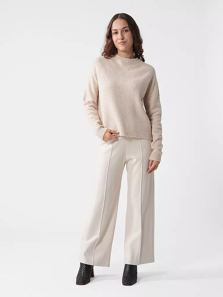 BOSS Pullover FEBISAN weiss