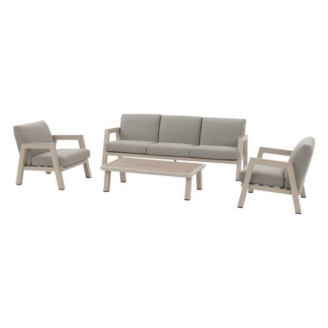Salon de jardin AXIOME Beige & Argile