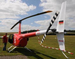 Hubschrauber-Rundflug bei Marburg als Geschenk