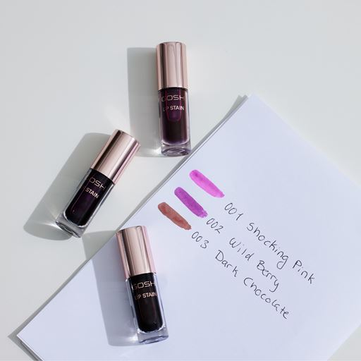 Gosh Copenhagen Lip Stain, Shocking Pink