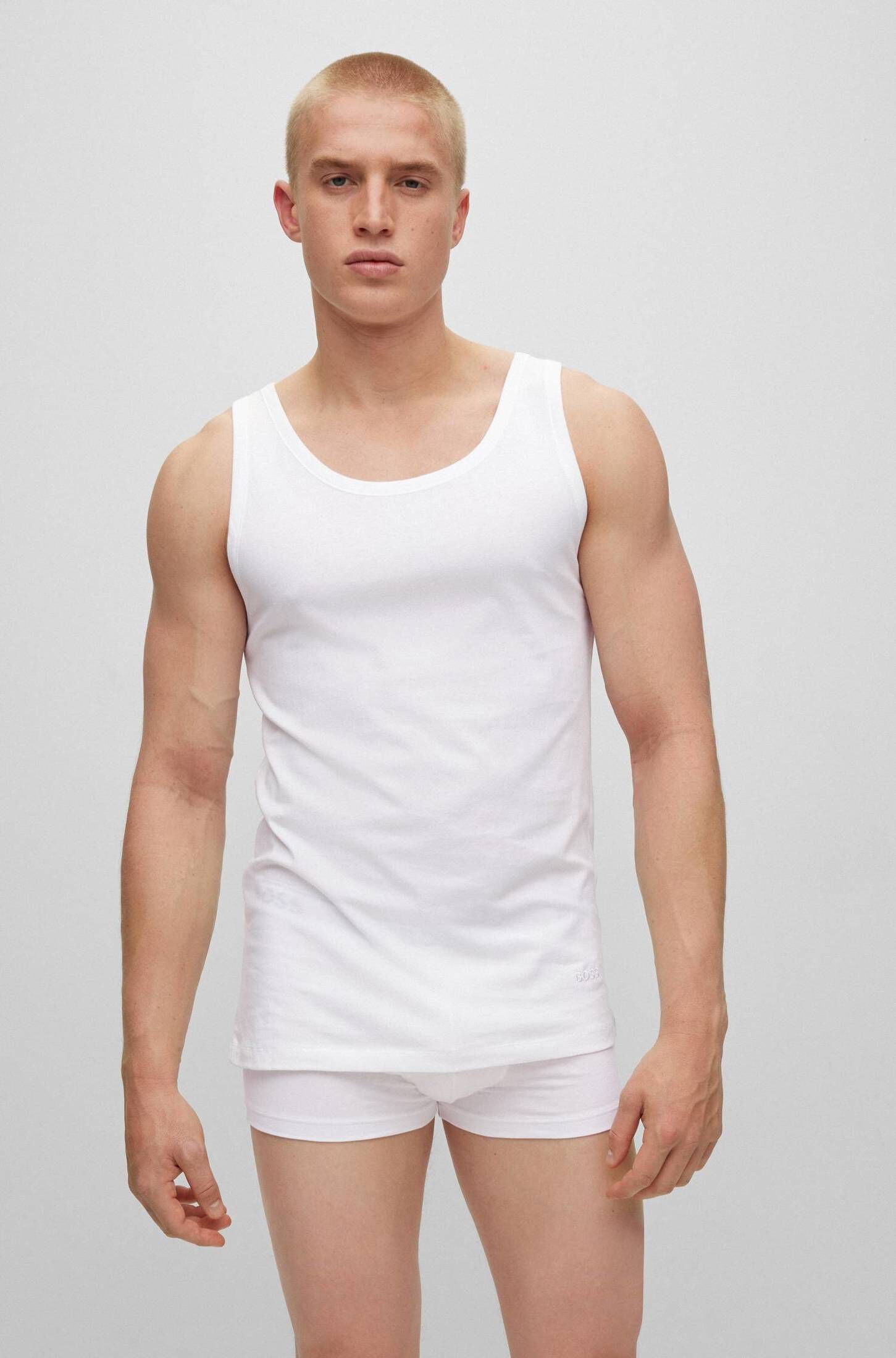 BOSS| Herren Unterhemden 3er-Pack