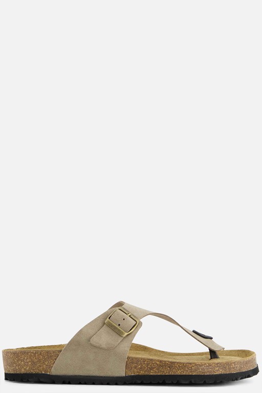 Outfielder Slippers taupe Suede