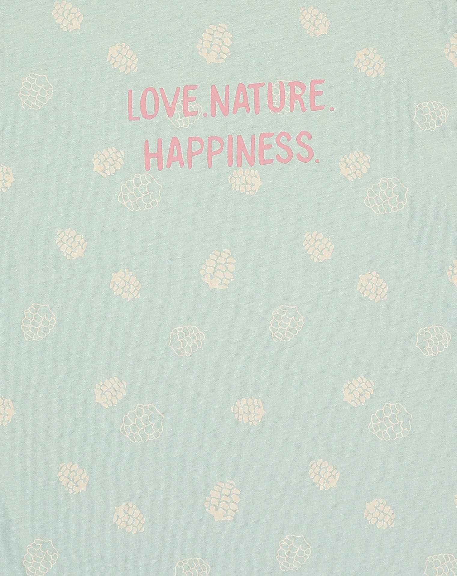 Nachthemd LOVE NATURE in grün