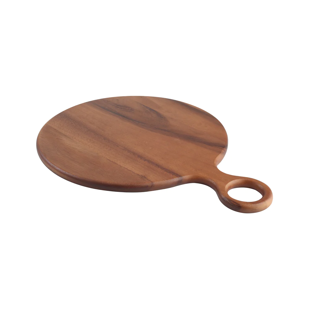 Planche à découper ronde 33 cm en acacia T&G Woodware