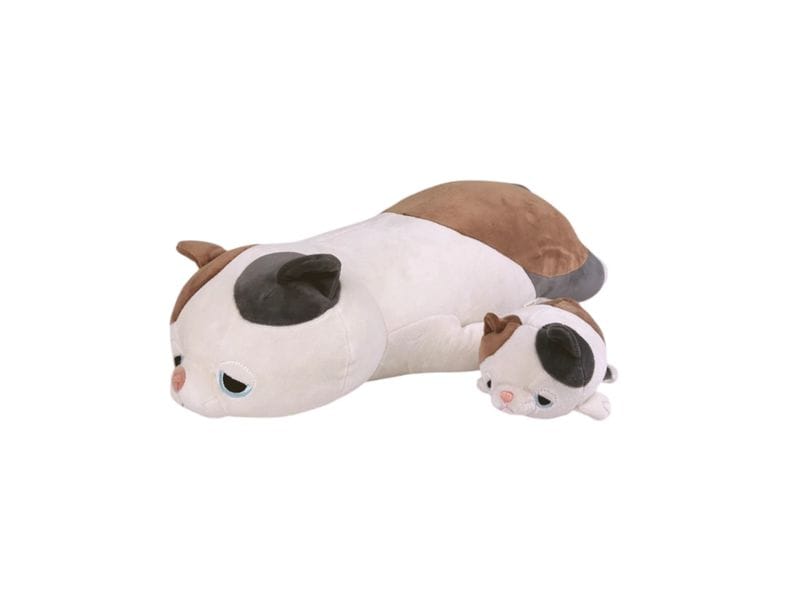 Nemu Nemu Plüsch Yuzu Katze 50 cm Kuscheliges liegendes Plüschtier