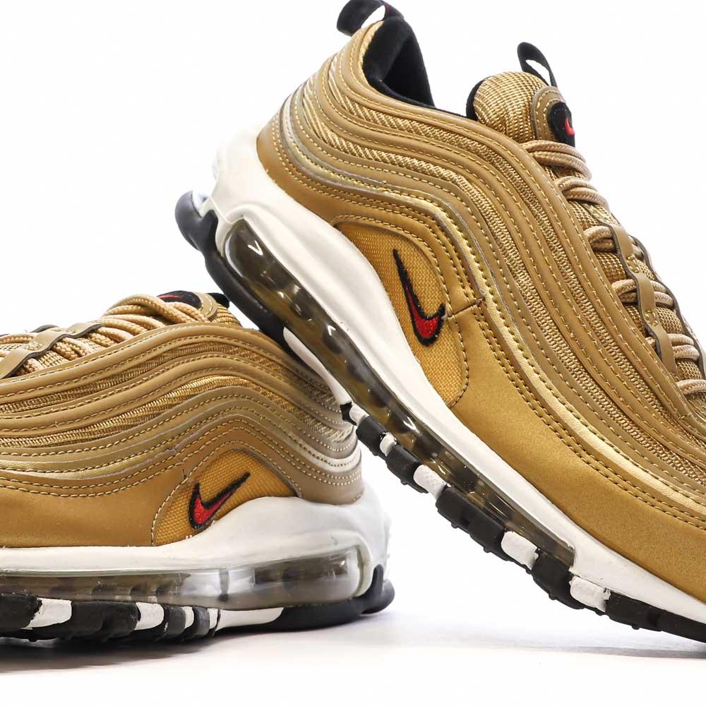 Nike Baskets Doré Femme Nike Air Max 97