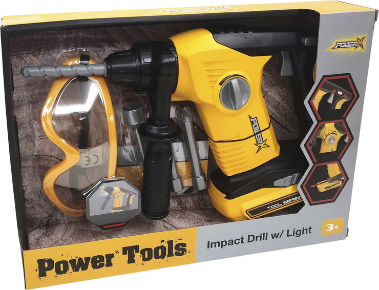 Legetøj POWER X. Impact Drill w/