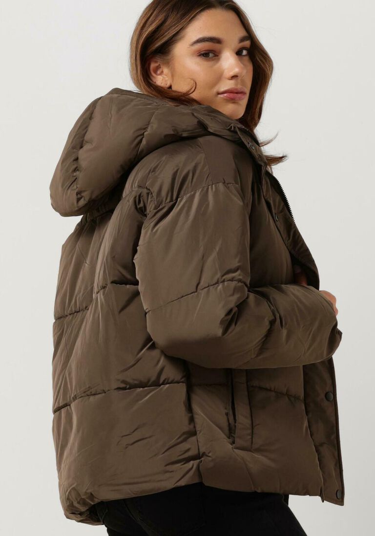 LEVETE ROOM bruine levete room gewatteerde jas lr-gibella 16 jacket
