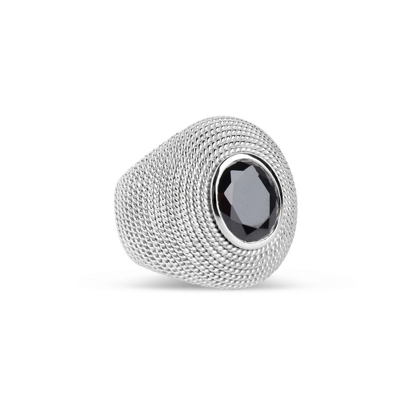 Bague Lexie noire