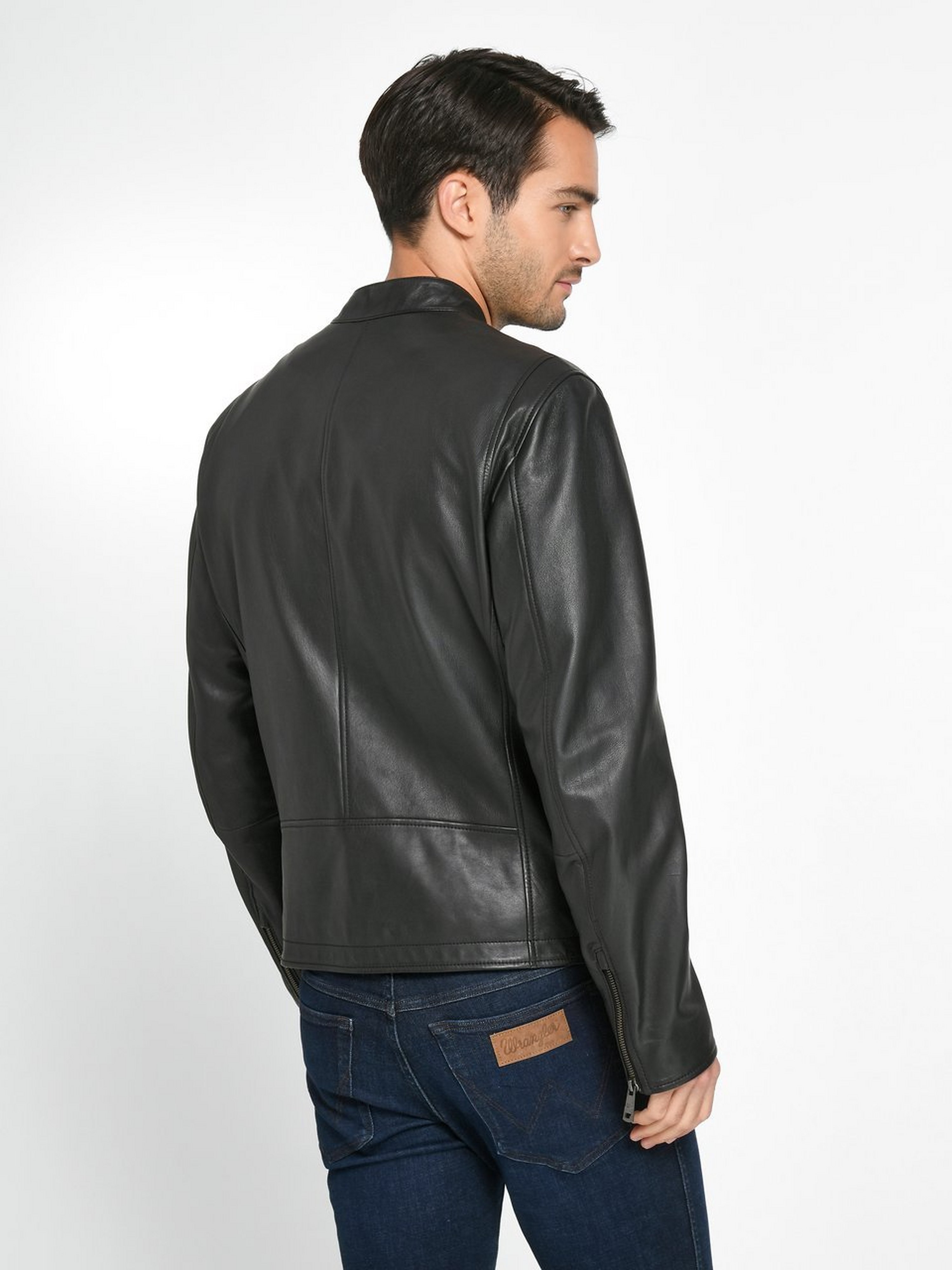 Lederjacke