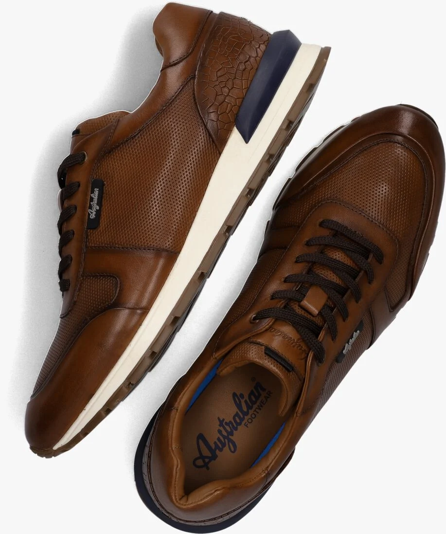 AUSTRALIAN cognac australian lage sneakers cambridge