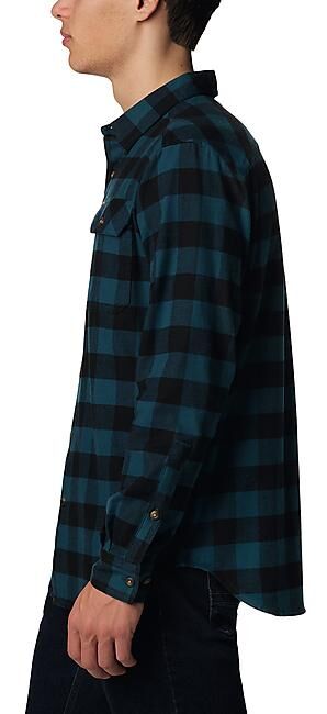 COLUMBIA - CHEMISE FLARE GUN STRETCH FLANNEL M