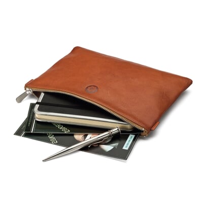 Sonnenleder Banktasche Leder, Natur