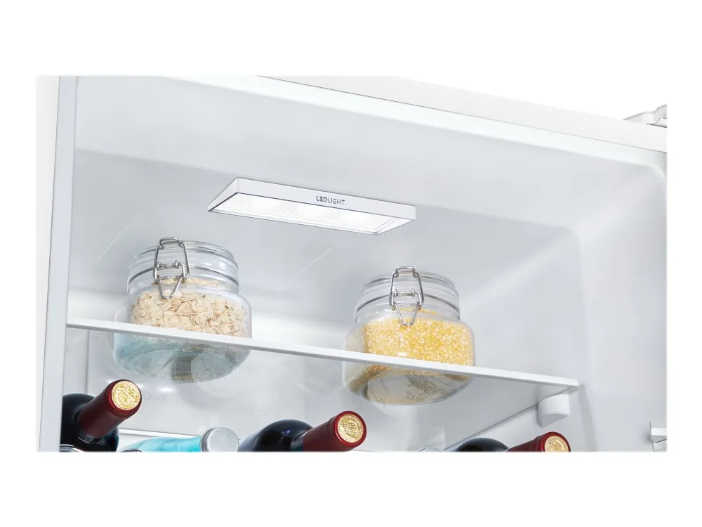 Gorenje N619EAW4 - Køleskab/fryser - bund-fryser - bredde: 59.5 cm - dybde: 59 cm - højde: 186 cm - 304 liter - Klasse E - hvid
