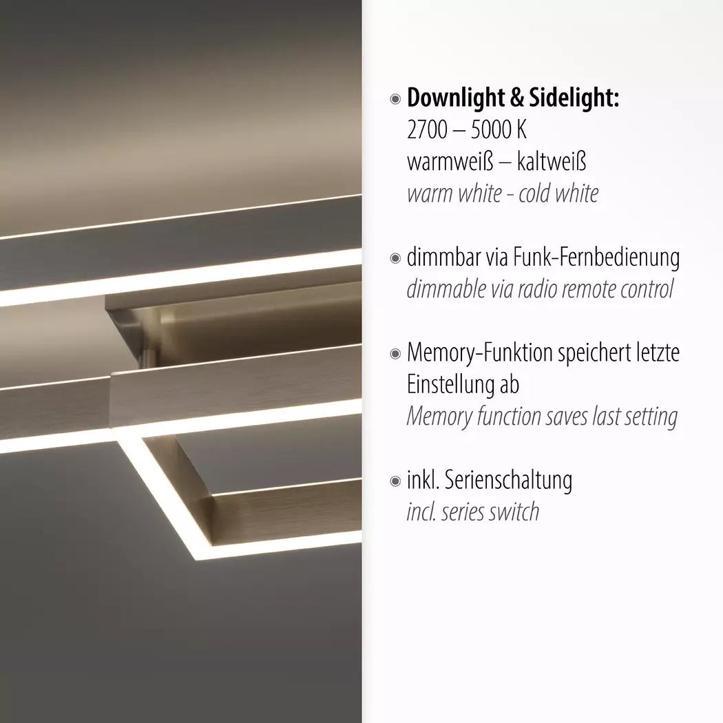 LED-Deckenleuchte Paan