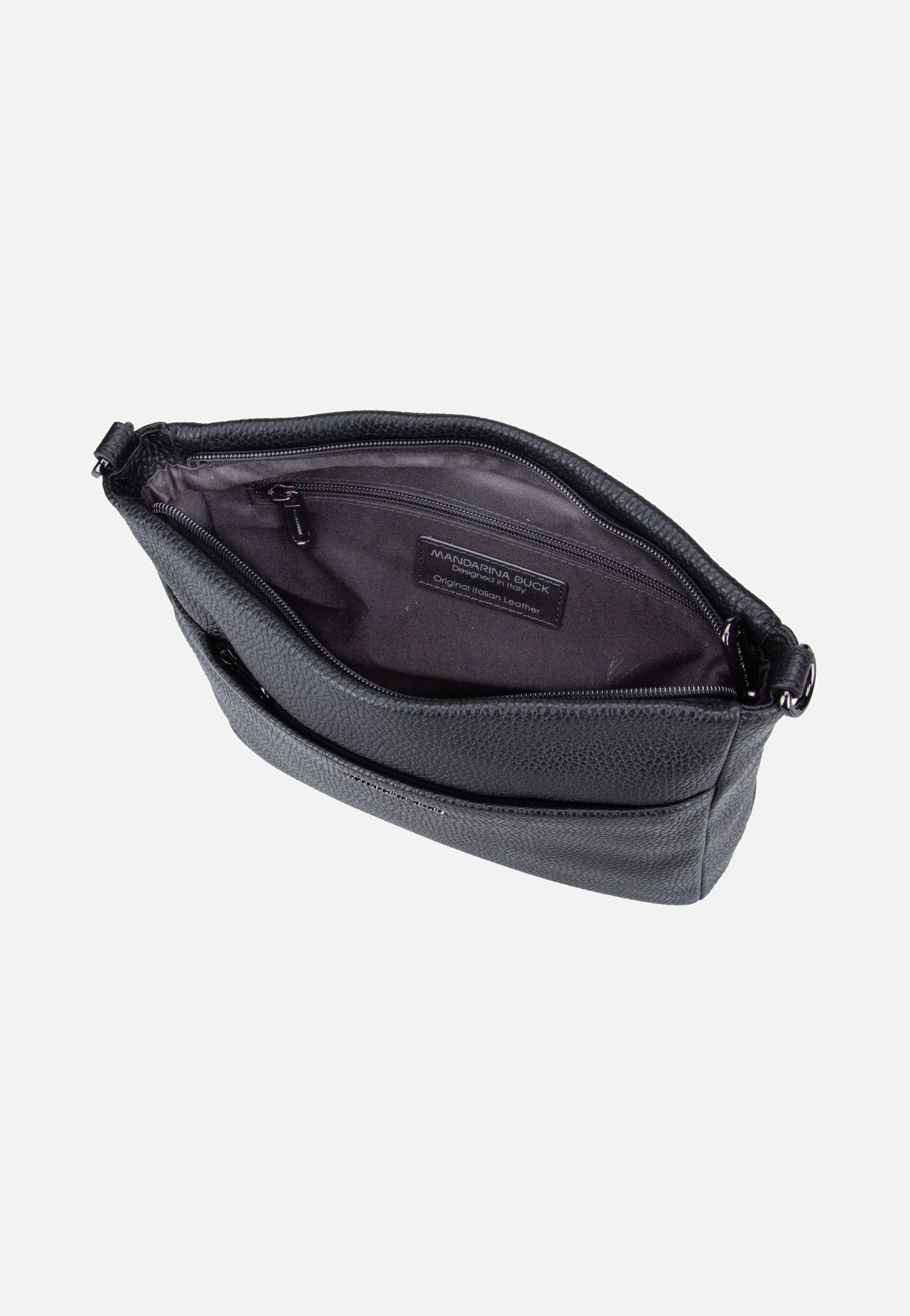 Mellow Leather Squared FZT17 Nero - Crossbody Bag