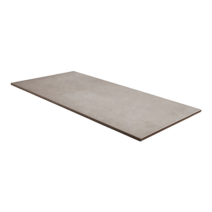 Carrelage sol gris 30,7 x 61,7 cm Konkrete