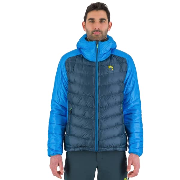 Doudoune ski de randonnée KARPOS FOCOBON JKT MIDNIGHT/DIVA BLUE