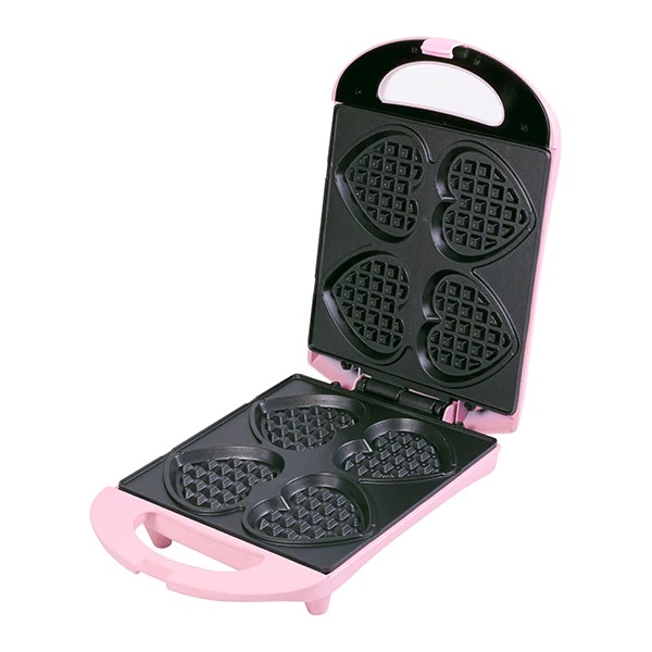 Gaufrier 4 petits coeurs 780 W Bestron