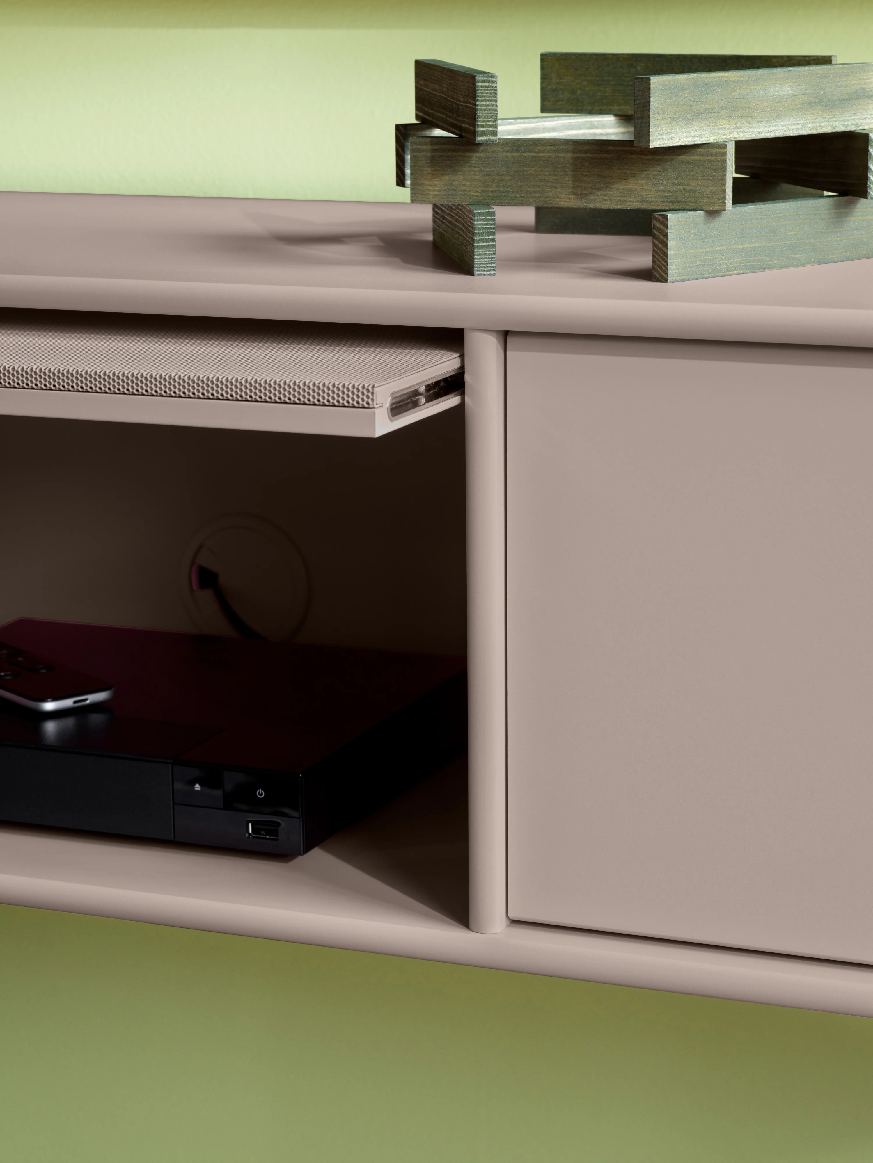 Handgemaakt wand-tv-meubel Octave V