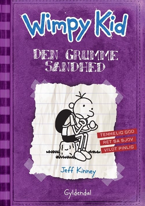 Wimpy Kid 5 - Den Grumme Sandhed - Jeff Kinney - Bog