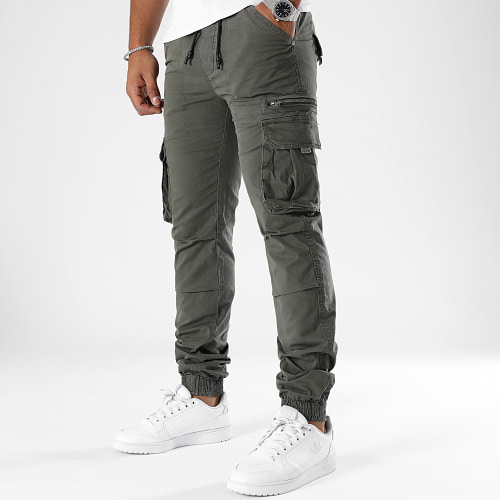 Pantalon Cargo 0390 Gris Anthracite
