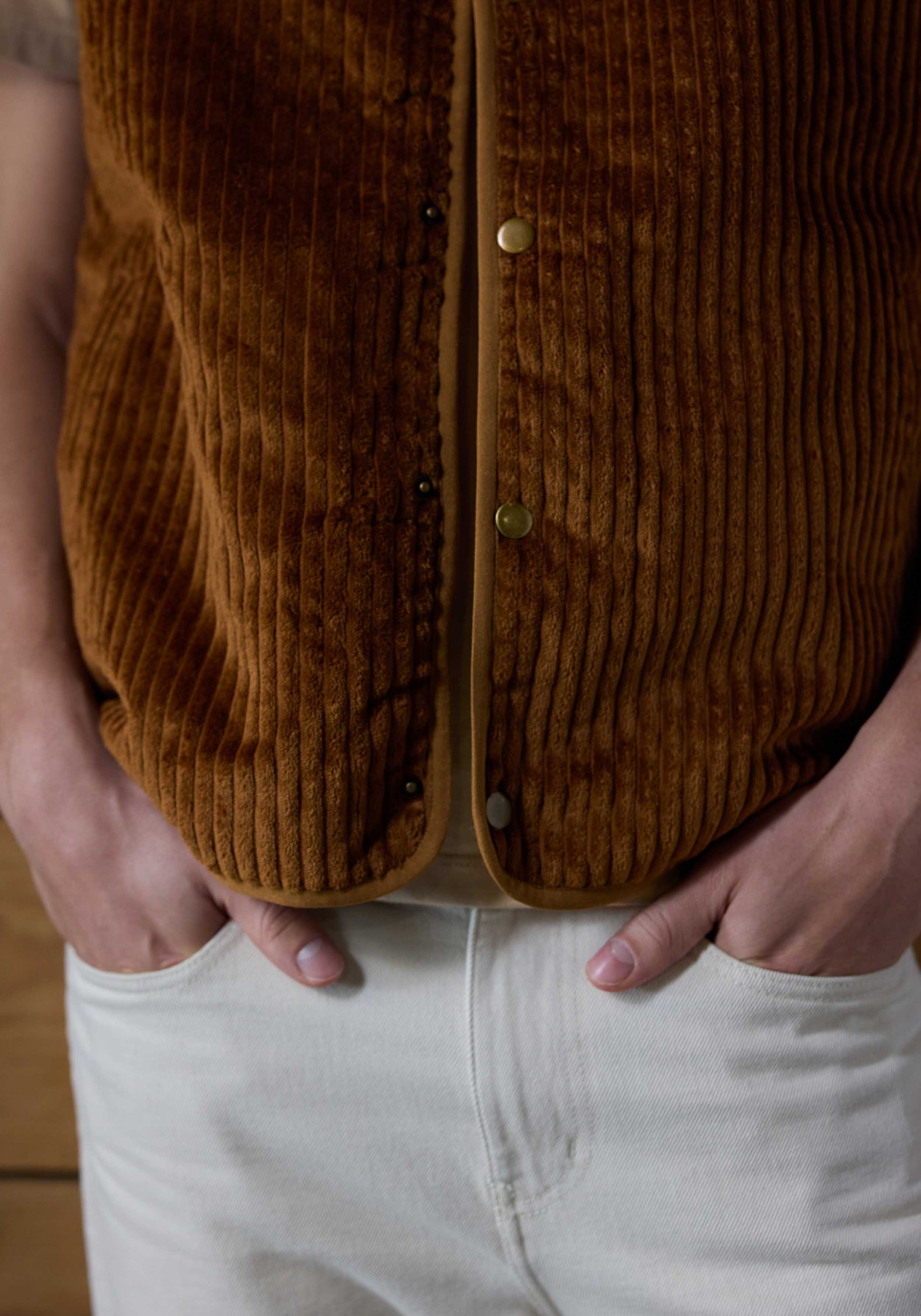 Faguo Veste Esterel Outwear Woven Cognac