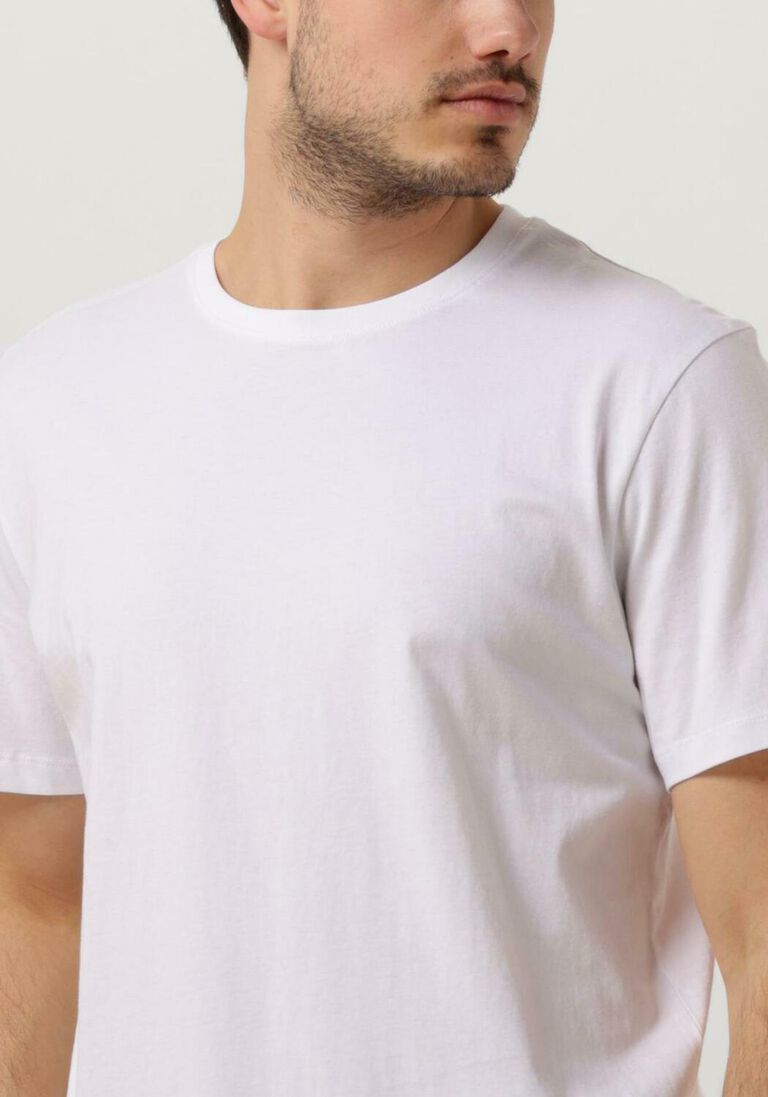 SELECTED HOMME witte selected homme t-shirt slhaspen ss o-neck tee