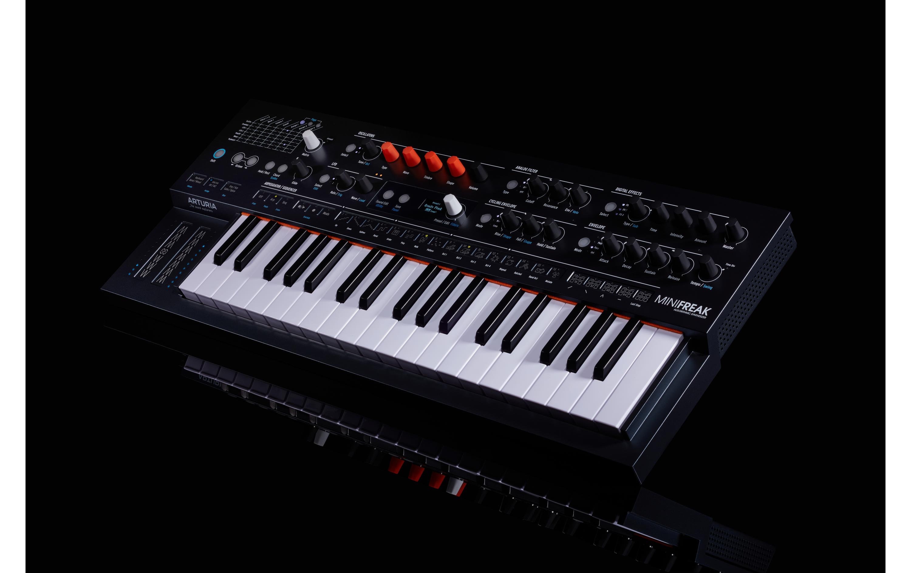 Synthesizer MiniFreak<br>Spontaner algorithmischer Synthesizer