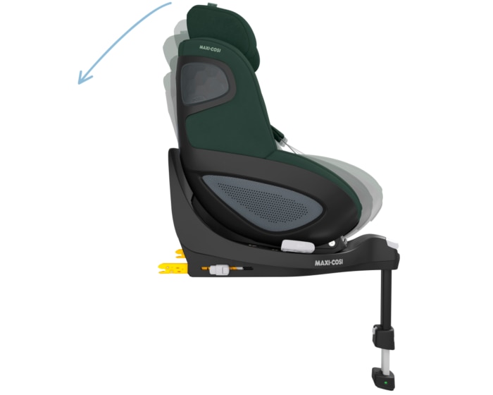 Pearl 360 3M - 4 Y  61 - 105 cm  0 - 17,4 kg    Intuitive FlexiSpin-Drehung mit nur einer Hand |    Komfortable ClimaFlow-Temperaturregulierung |    Easy-in-Gurtsystem |    G-CELL-Seitenaufpralltechnologie |
