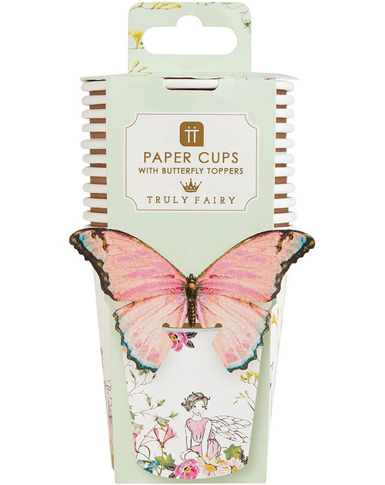 Pappbecher SPRING FAIRY (250ml) 12er Pack