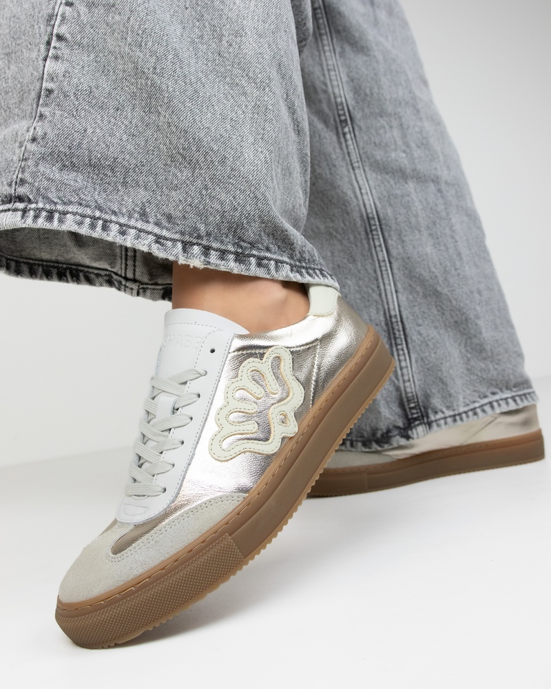 Shabbies Amsterdam Rabia Yana Lage sneakers  - goud