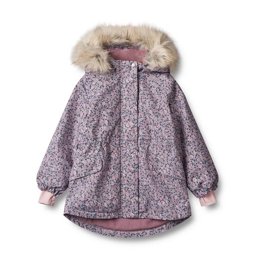 Wheat Mathilde Tech Jakke, Winter Flowers, 116 cm