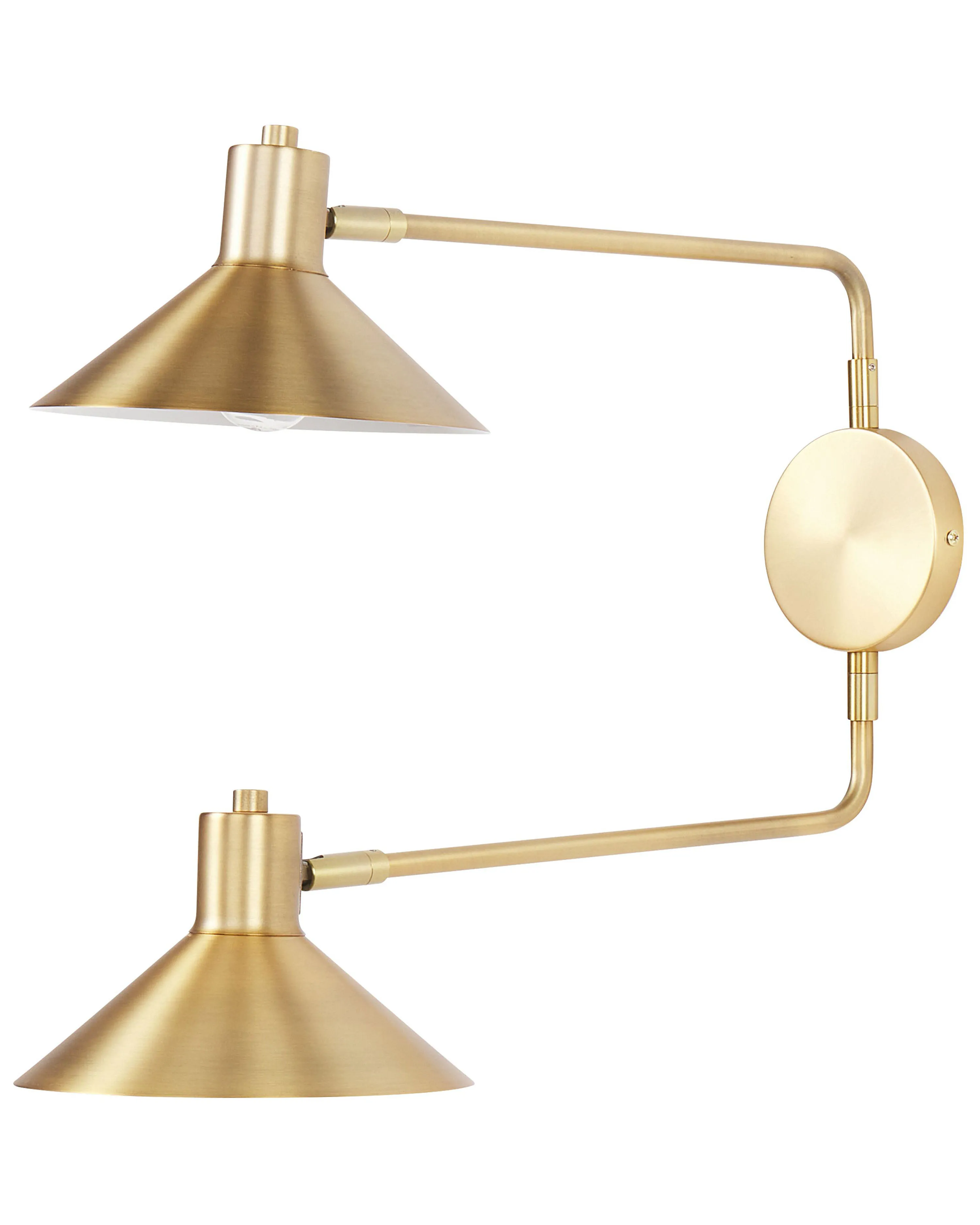 Wandlamp KADASSA verstelbaar Metaal Goud