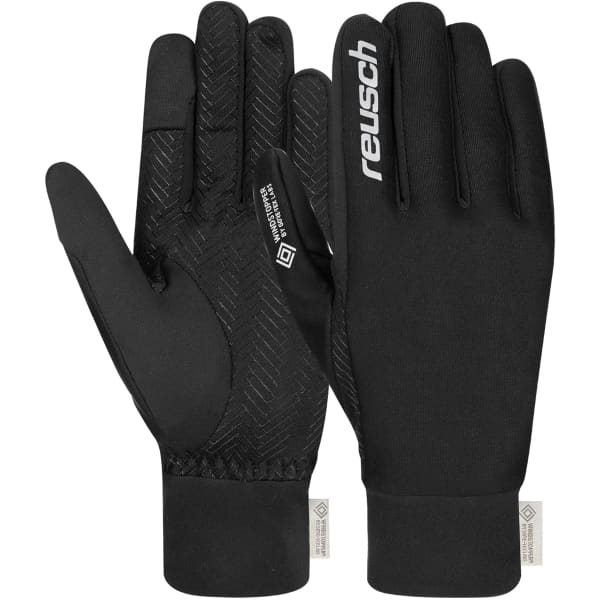 Gant de ski REUSCH KARAYEL WINDSTOPPER TOUCH BLACK / SILVER