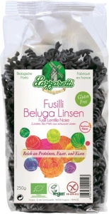 Lazzaretti Fusilli Beluga Linsen, 250 g