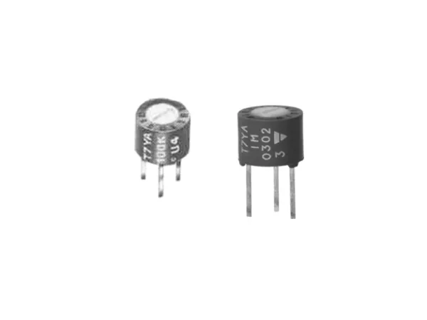 Vishay T7YA104MT20, Fortynder til konform belægning, Sort, Metal, Lige, Hanstik, 250 V