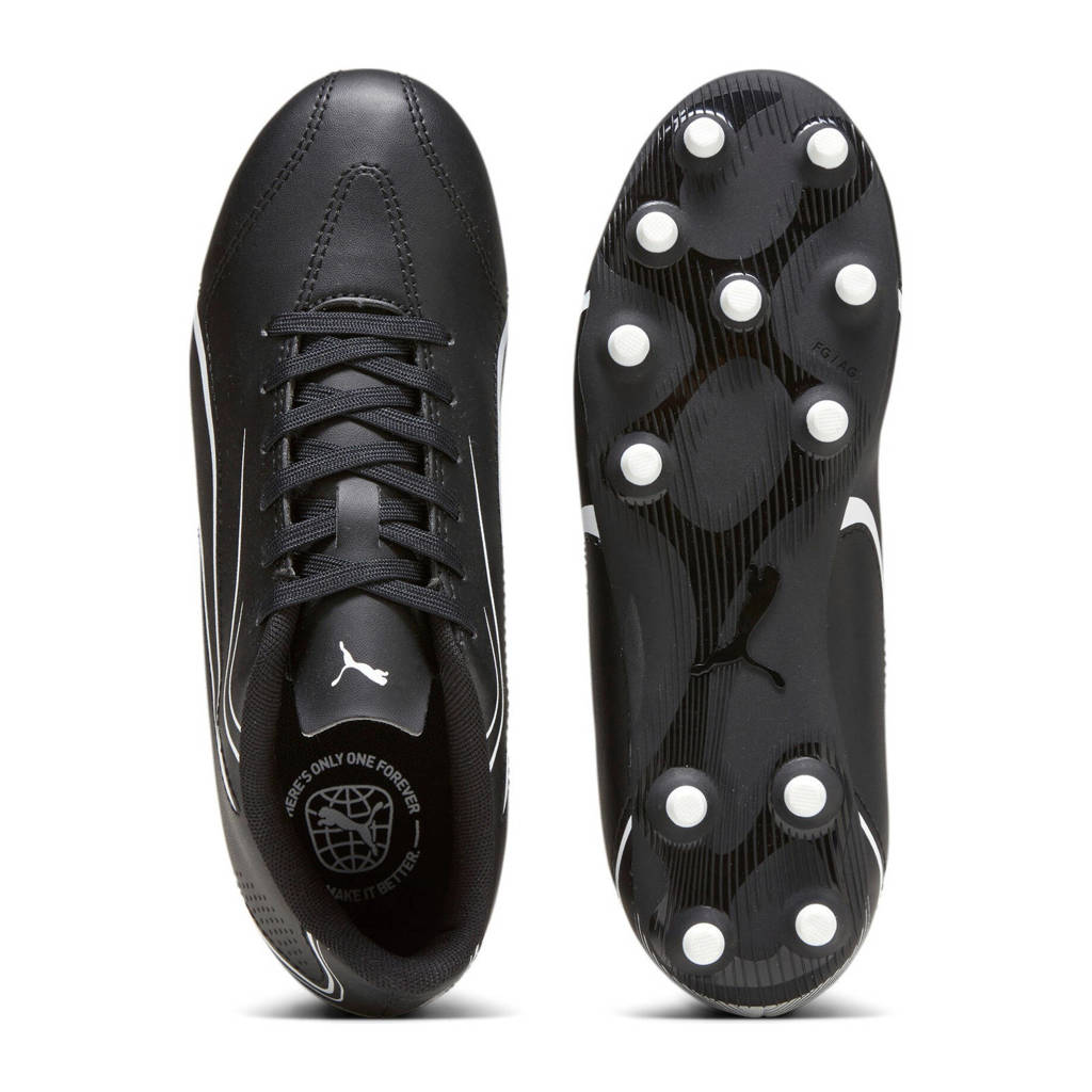 Puma Vitoriajunior voetbalschoenen zwart