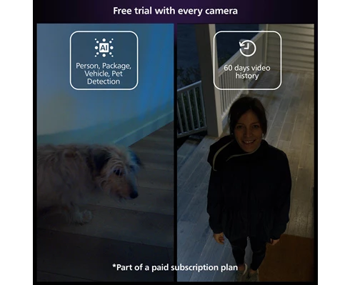 Philips Hue Secure Camera Wired Desktop Black