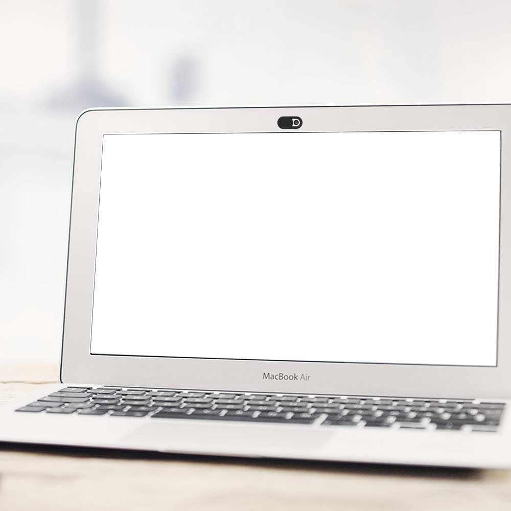 (3er Set) Privatsphären Kamera Abdeckung Webcam Cover Schutz Sticker mit Slider (Oval)