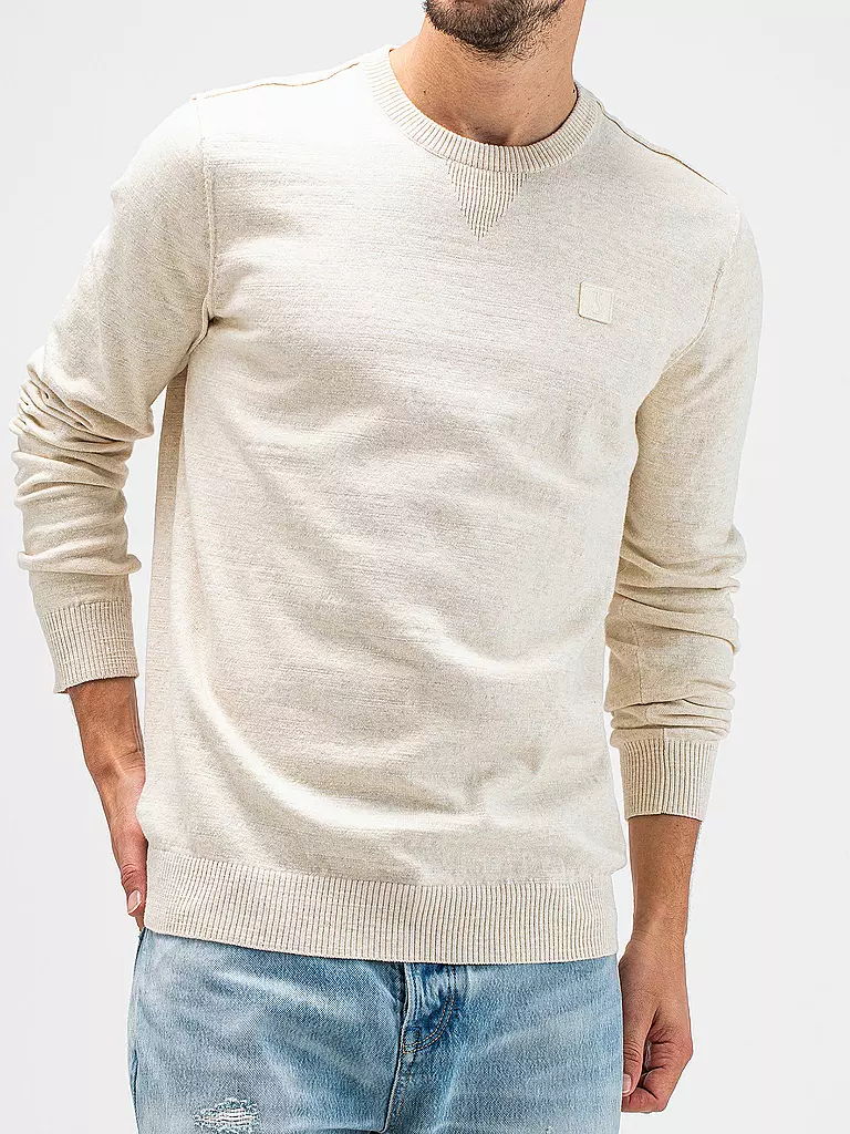 BUTCHER OF BLUE Pullover CLIFDEN creme