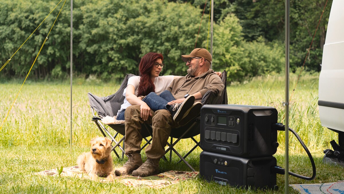 BLUETTI Portable Power Station AC300 (Inverter, ohne Akku)