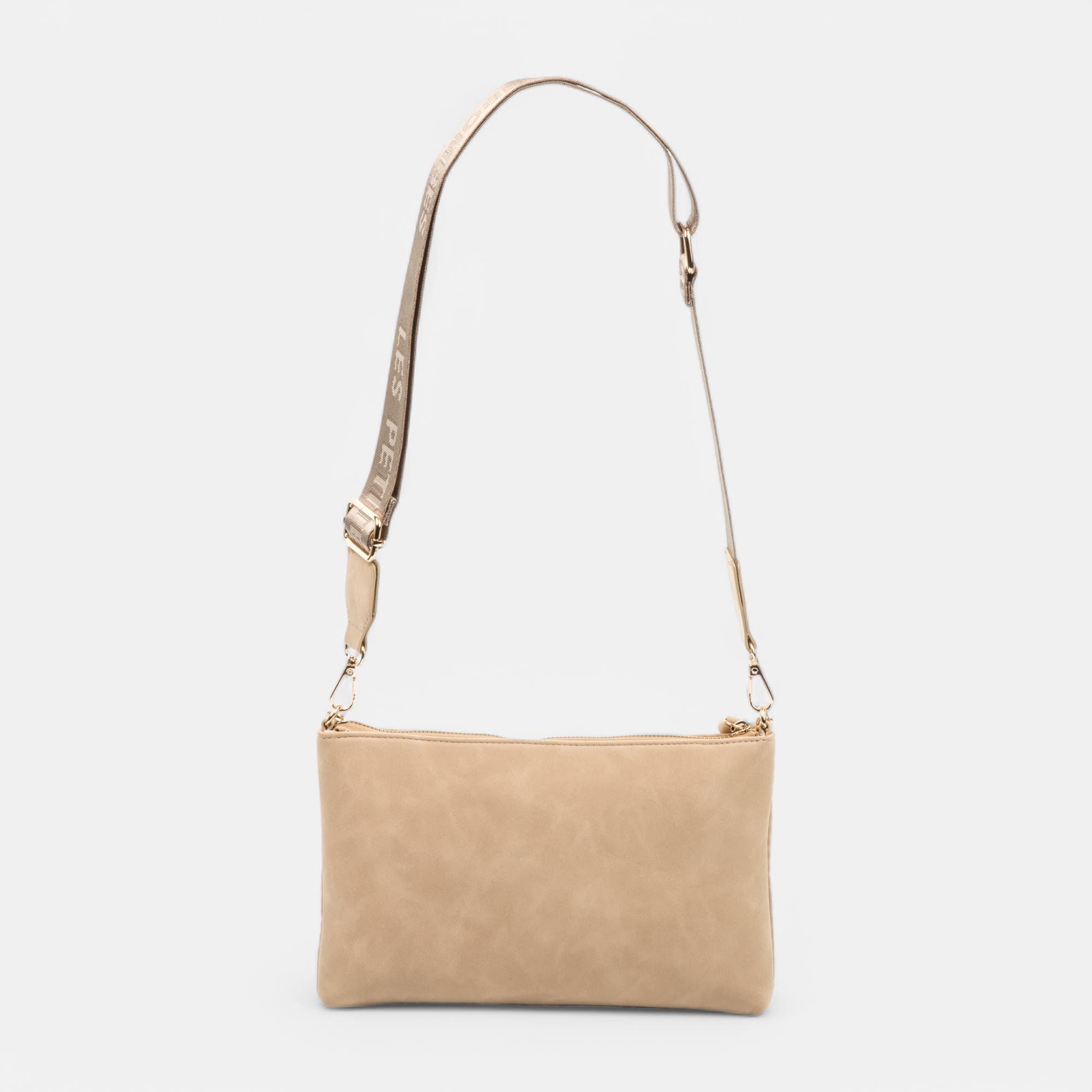 Sac bandoulière beige