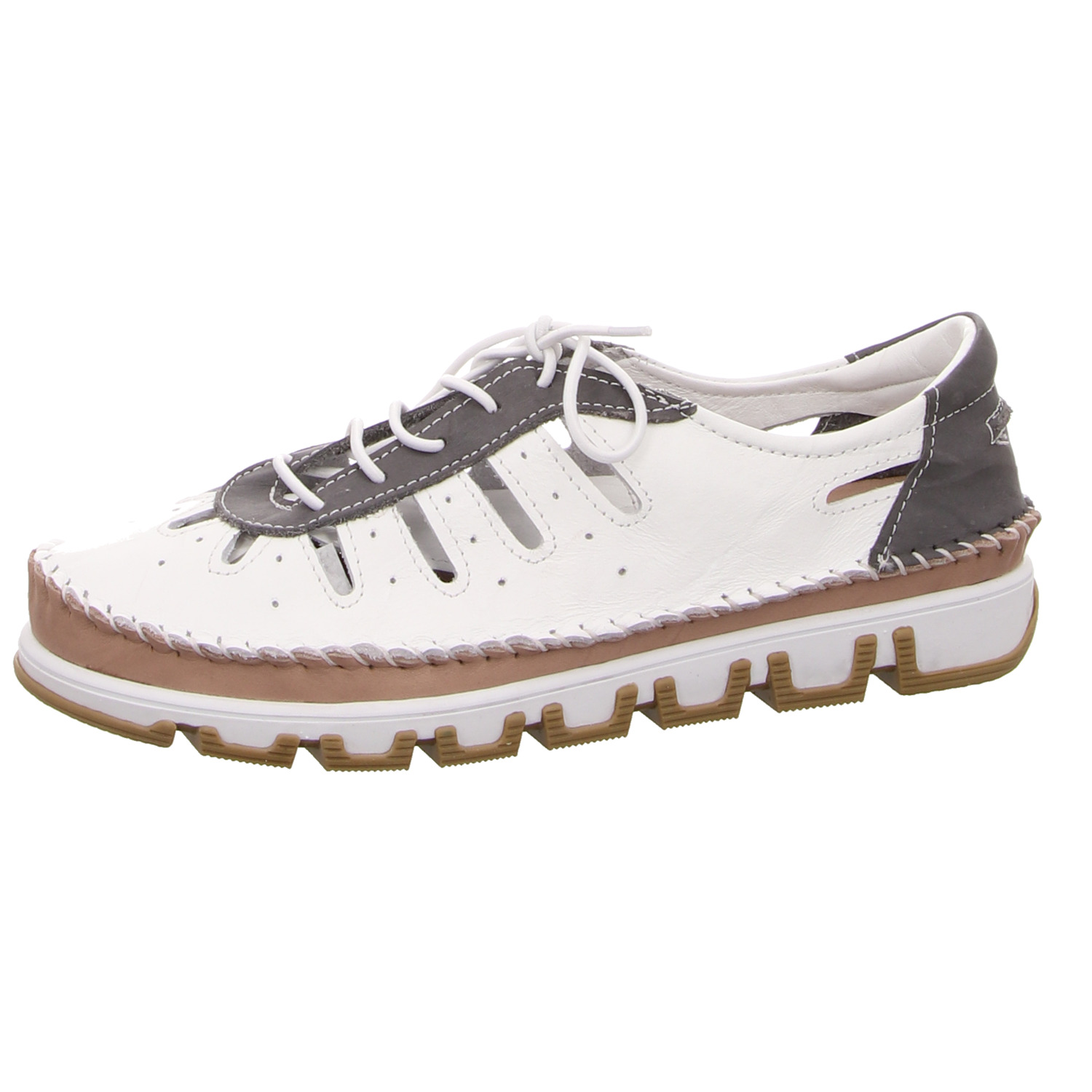Gemini Schnürhalbschuh weiss/weiss kombi