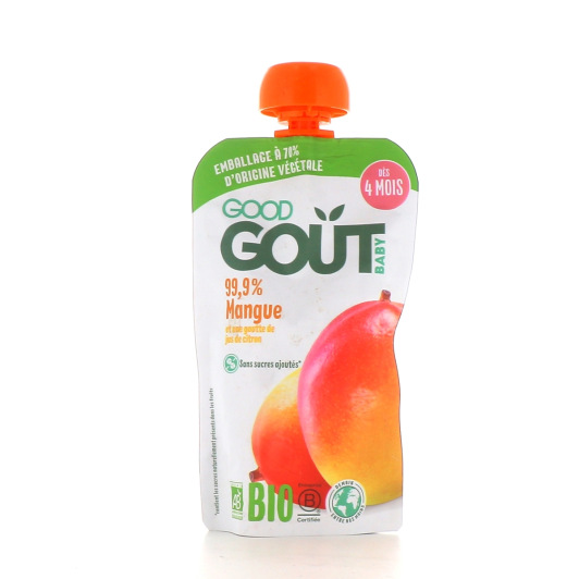 Good Goût Compote Bébé dès 4 mois