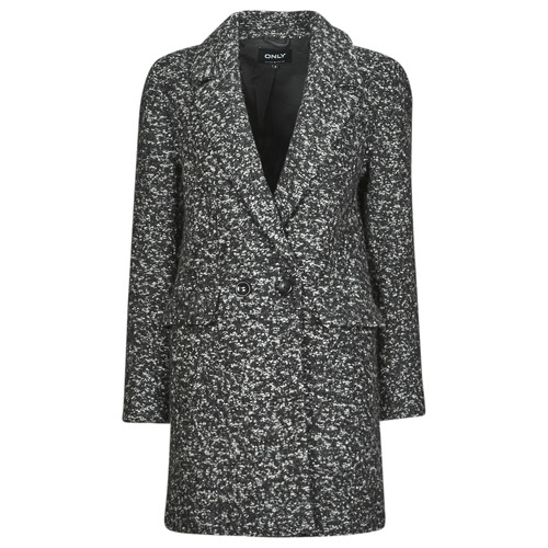 Only - ONLNEWALLY DB WOOL COAT CC OTW - Noir