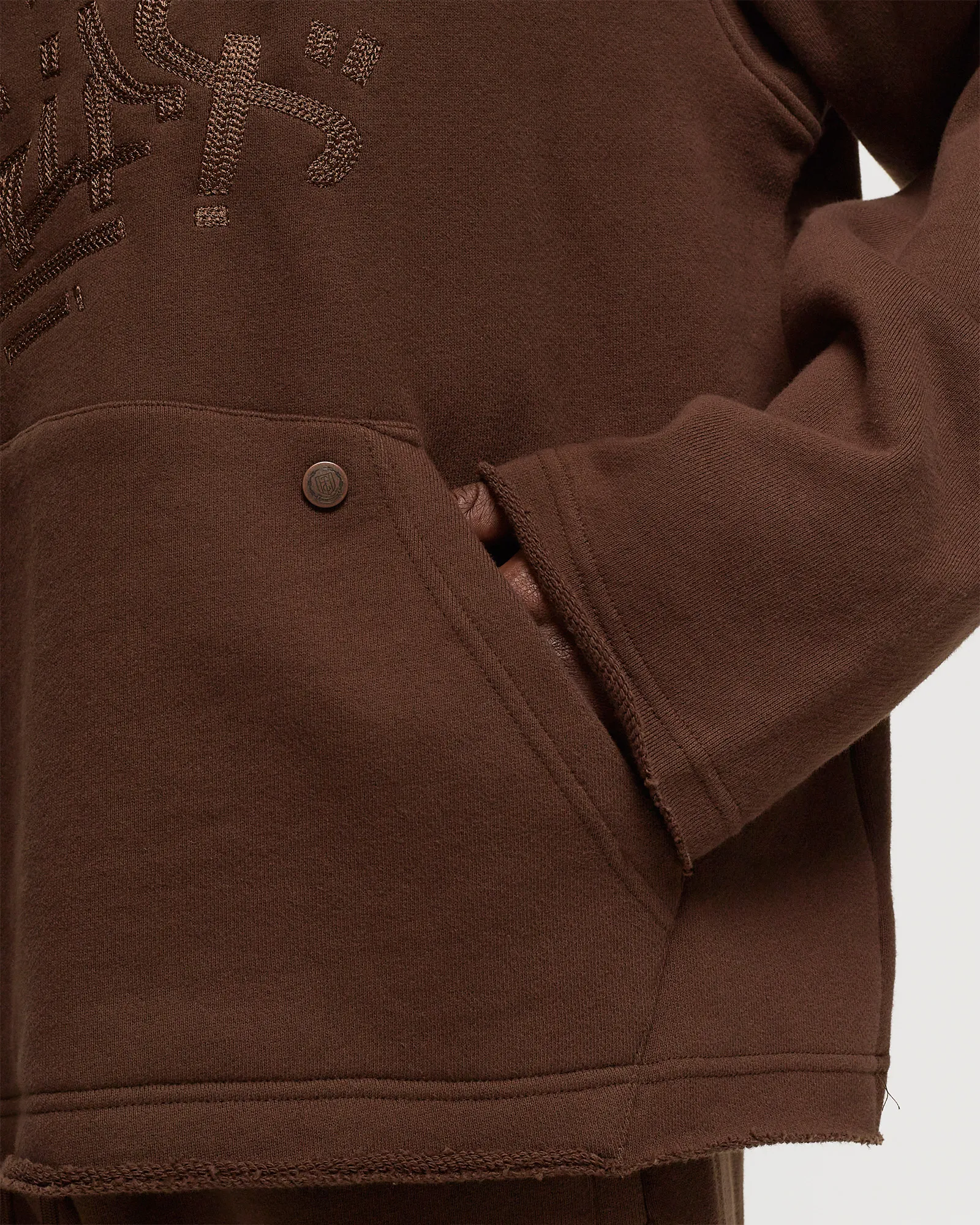 Honor The Gift SCRIPT EMBROIDERED HOODIE