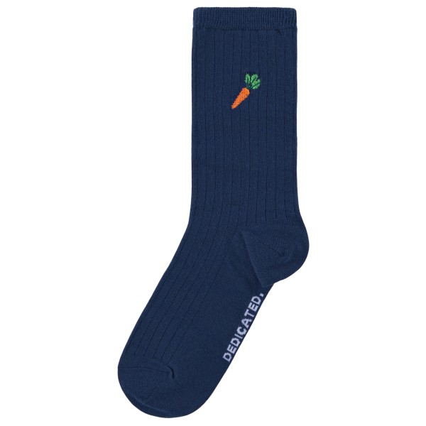 DEDICATED - Rib Socks Knivsta Carrot - Chaussettes multifonctions