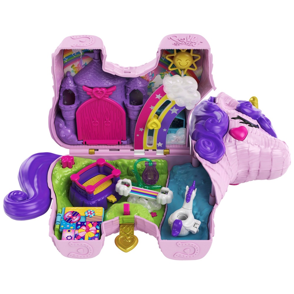 Polly Pocket Einhorn-Party-Überraschung